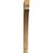 Ekena Millwork Thorton Block Rough Sawn Bracket, Western Red Cedar, 4"W x 38"D x 44"H BKT04X38X44THR05RWR - alternate 4